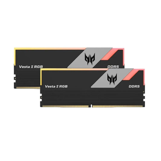 ACER Predator Vesta II 32GB (16GB x 2) 6000MHz DDR5 RAM (Black)