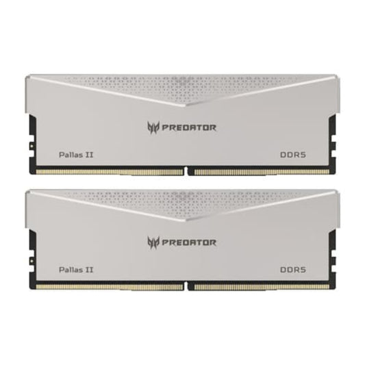 ACER Predator Pallas ll 64GB ( 32GBx2 ) DDR5 6000MHz RAM (Silver) ( CL30 )