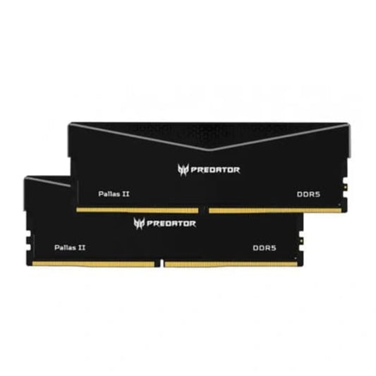 ACER Predator Pallas II 32GB ( 16GBx2 ) 6000MHz DDR5 RAM (Black) ( CL32 )