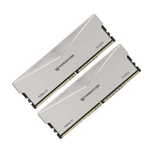 ACER Predator Pallas II 32GB ( 16GBx2 ) 6000MHz DDR5 RAM (Silver) ( CL34 )