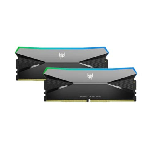 ACER Predator Hera RGB 96GB ( 48GB x 2 ) 6000MHz DDR5 RAM ( Black ) ( CL28 )