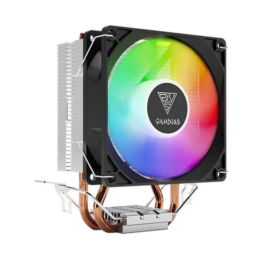 GAMDIAS Boreas E1-210 Lite 92mm RGB Single Tower CPU Air Cooler