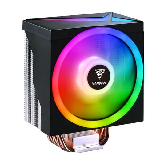 GAMDIAS Boreas M1-610 ARGB 120mm CPU Air Cooler ( Black )