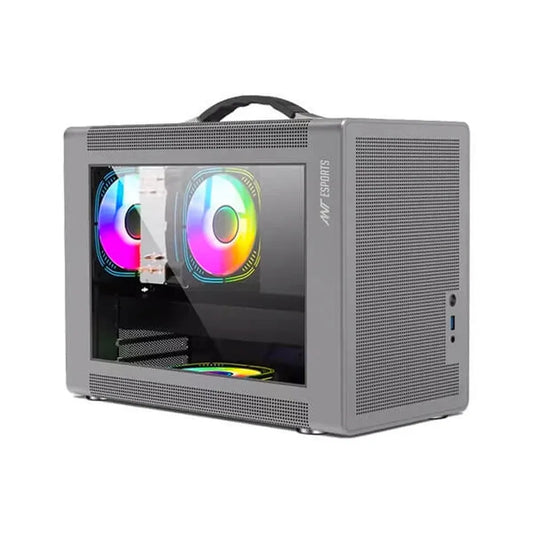 ANT ESPORTS Box C Air MATX Mid Tower Cabinet ( Grey )