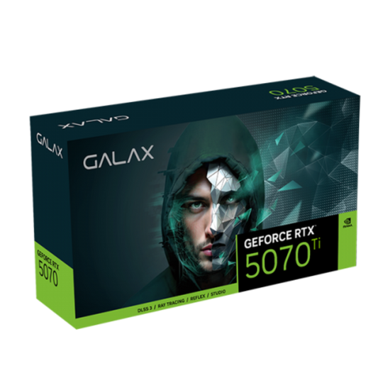 GALAX Geforce RTX 5070 Ti 1 Click OC 16GB NVIDIA Graphic Card