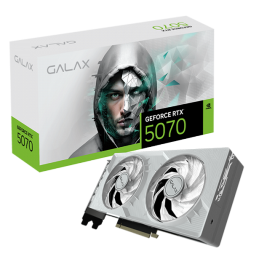 GALAX Geforce RTX 5070 1 Click OC White 12GB NVIDIA Graphic Card