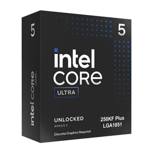 INTEL Core Ultra 5 250KF Plus Processor ( 5.3 GHz / 18 Core / 18 Threads )