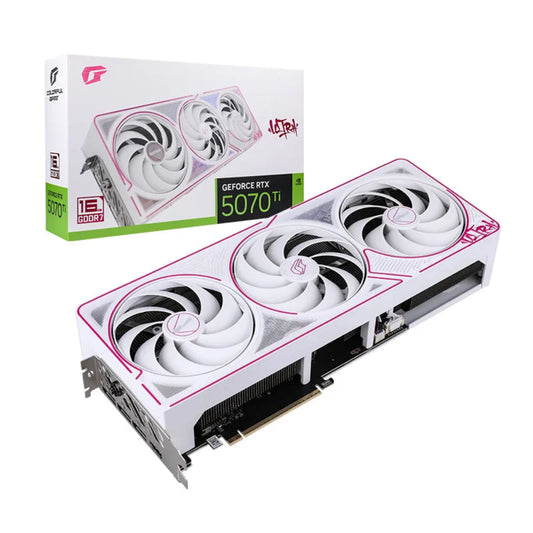 COLORFUL iGame GeForce RTX 5070 Ti Ultra OC 16GB-V White Nvidia Graphic Card