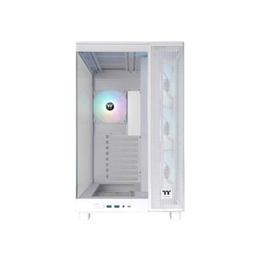 THERMALTAKE Viwe 380 XL TG ARGB ATX Mid Tower Cabinet (White) 