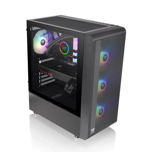 THERMALTAKE S200 ARGB ATX Mid Tower Cabinet (Black)