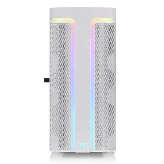 Thermaltake H590 TG Snow ARGB (E-ATX) Mid Tower Cabinet (White)
