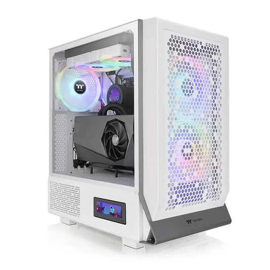 THERMALTAKE Ceres 300 ARGB EATX Mid Tower Cabinet (White)