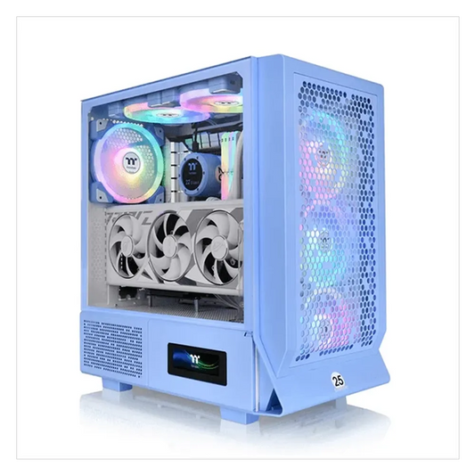 THERMALTAKE Ceres 330 TG EATX ARGB Mid Tower Cabinet (Hydrangea Blue)