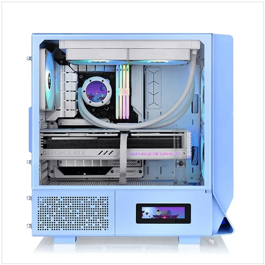 THERMALTAKE Ceres 330 TG EATX ARGB Mid Tower Cabinet (Hydrangea Blue)