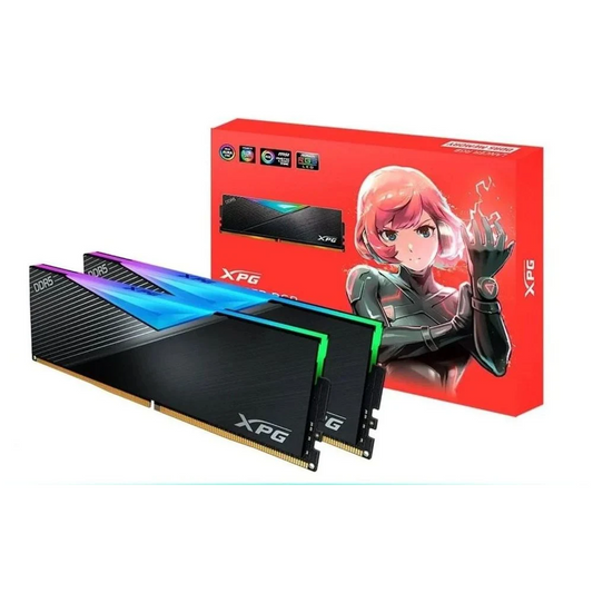 ADATA XPG LANCER RGB 32GB ( 16GBx2 ) 5200MHz DDR5 RAM ( Black )