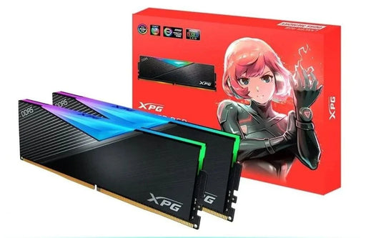 ADATA XPG LANCER RGB 32GB ( 16GBx2 ) 5200MHz DDR5 RAM ( Black )