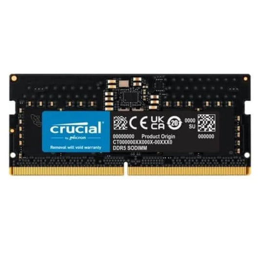 CRUCIAL 16GB ( 16GB x 1 ) 4800MHz DDR5 Laptop RAM