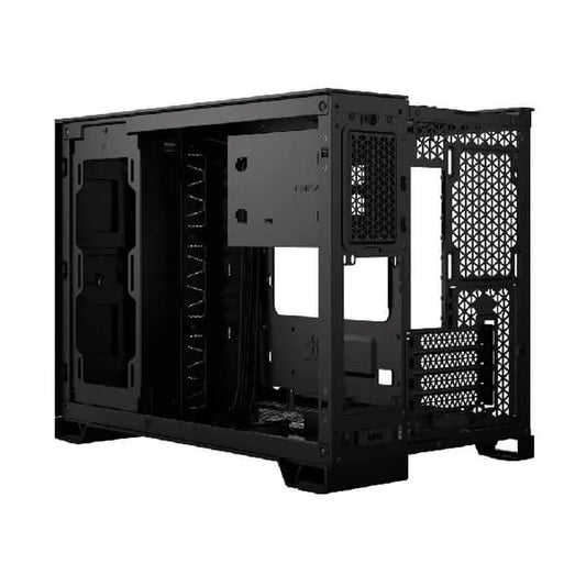 CORSAIR 2500D Airflow MATX Mini Tower Dual Chamber Cabinet (Black)