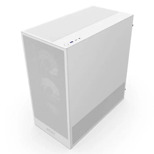 NZXT H5 Flow RGB 2024 Edition EATX Mid Tower Cabinet (White)