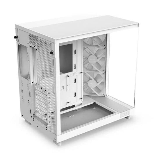NZXT H6 Flow RGB (ATX) Mid Tower Cabinet (White)