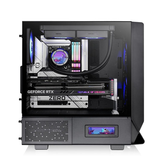 THERMALTAKE Ceres 330 TG ARGB EATX Mid Tower Cabinet (Black)