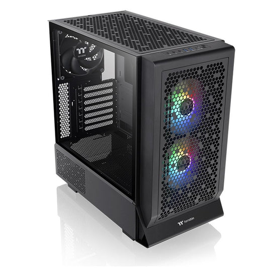 THERMALTAKE Ceres 330 TG ARGB EATX Mid Tower Cabinet (Black)