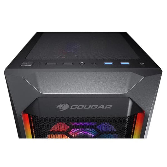 COUGAR MX410-Mesh G ATX Mid Tower Cabinet (Black)