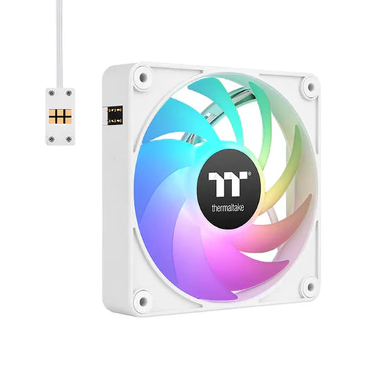 THERMALTAKE CT120 EX ARGB Cabinet Fan ( White ) ( Triple Pack )