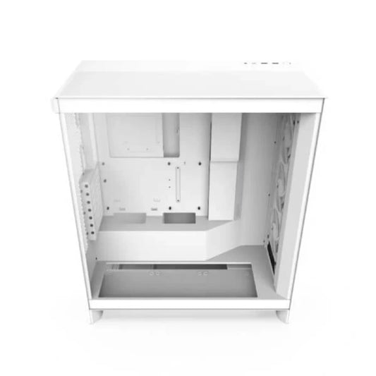 NZXT H7 Flow RGB EATX Mid Tower Cabinet 2024 Edition (White)