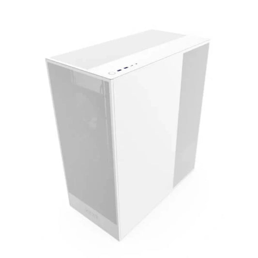 NZXT H7 Flow RGB EATX Mid Tower Cabinet 2024 Edition (White)