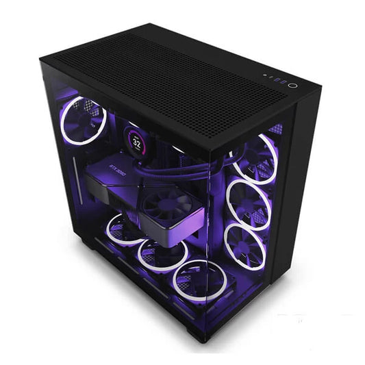 NZXT H9 Flow (ATX) Mid Tower Cabinet (Black)