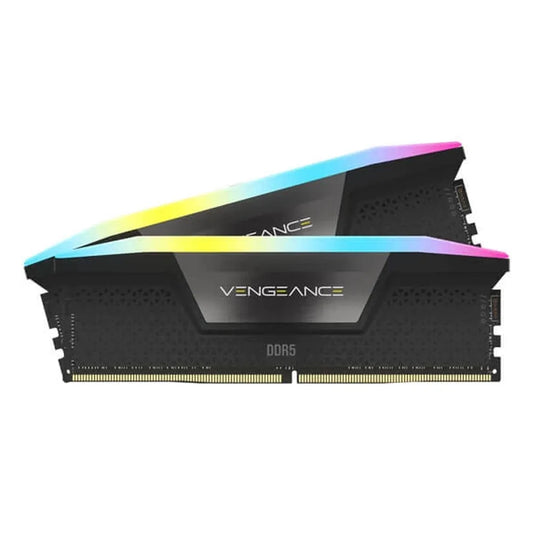 CORSAIR Vengeance RGB 32GB ( 16GB x 2 ) 6000MHz DDR5 Ram (Black)