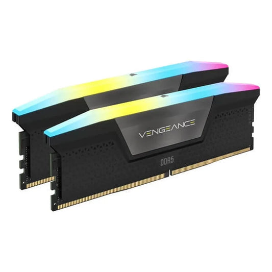 CORSAIR Vengeance RGB 32GB ( 16GB x 2 ) 6000MHz DDR5 Ram (Black)