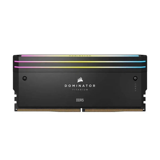 CORSAIR Dominator Titanium RGB 96GB ( 48GB x 2 ) 6600MHz DDR5 RAM (Black)