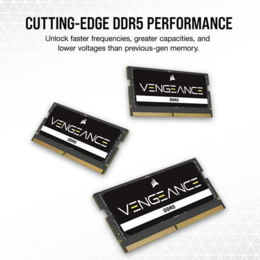 CORSAIR Vengeance 16GB ( 16GB x 1 ) 4800MHz DDR5 Laptop RAM ( CL40 )