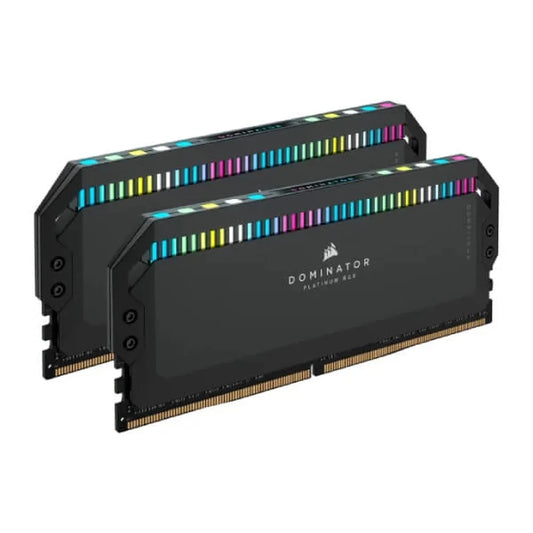 CORSAIR Dominator Platinum RGB 32GB ( 16GBx2 ) 6000MHz DDR5  RAM ( Black )