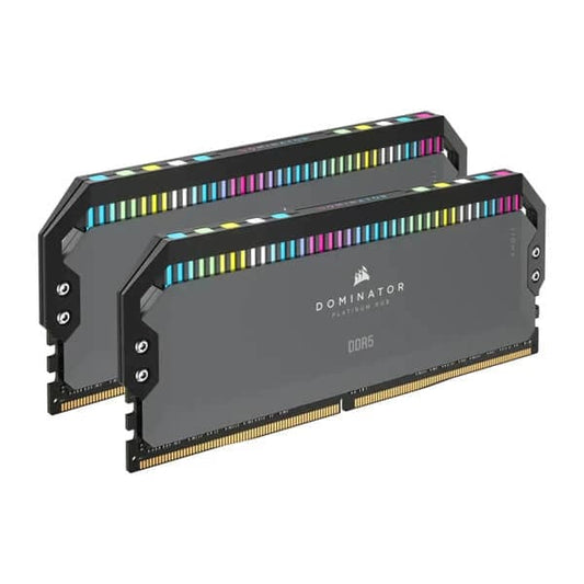 Corsair Dominator Platinum RGB 32GB (16GBx2) 6200MHz DDR5 RAM (Black)