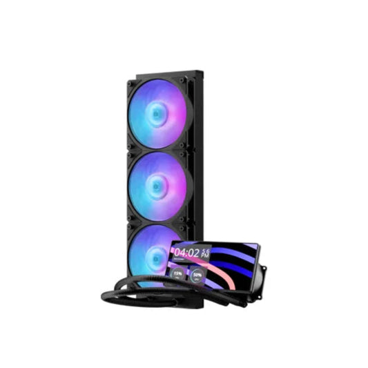 COOLER MASTER MasterLiquid Core 360 ARGB CPU Liquid Cooler ( Black ) ( With 6 inch LCD Display )