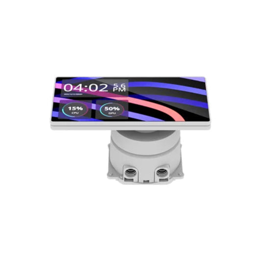 COOLER MASTER MasterLiquid Core 360 ARGB CPU Liquid Cooler ( White ) ( With 6 inch LCD Display )