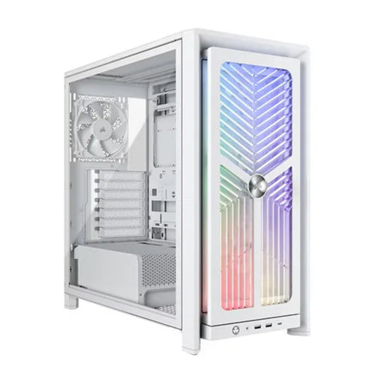 CORSAIR Frame 4000X RS ARGB EATX Mid Tower Cabinet ( White )