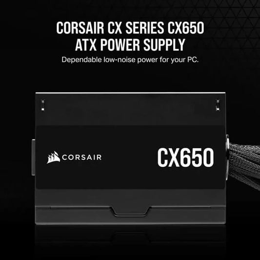 CORSAIR CX650 650W 80 + Bronze non Modular ATX 2.0 Power Supply