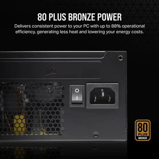 CORSAIR CX650 650W 80 + Bronze non Modular ATX 2.0 Power Supply