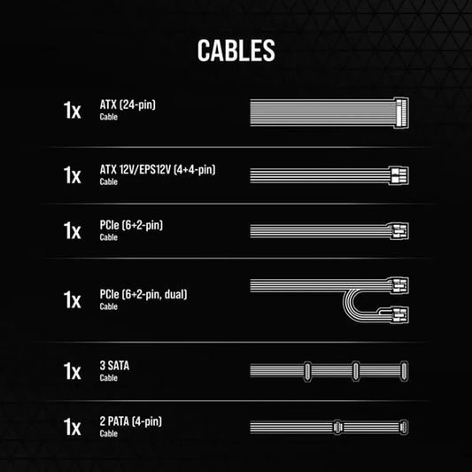 CORSAIR CX750 750W 80+ Bronze Non Modular ATX Power Supply