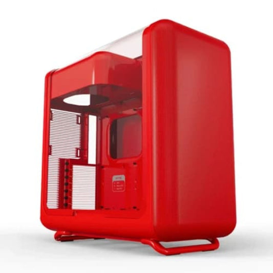 HYTE X50 ATX Mid Tower Cabinet ( Cherry Red )