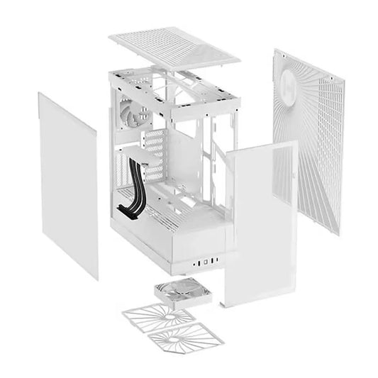 HYTE Y40 ATX Mid Tower Cabinet (White)