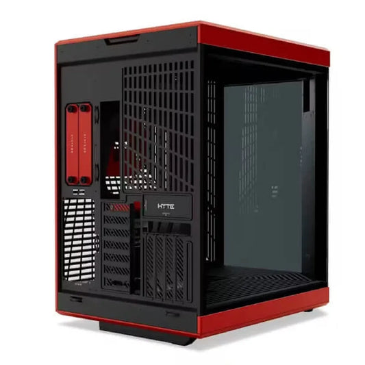 HYTE Y70 Touch Infinite E-ATX Mid Tower Cabinet (Black / Red )