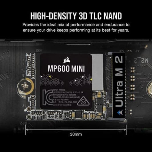 CORSAIR MP600 Mini 1TB M.2 NVME Gen4 Internal Solid State Drive ( SSD )