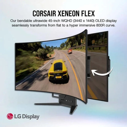 Corsair Xeneon Flex 45WQHD240 45 Inch Bendable Gaming Monitor