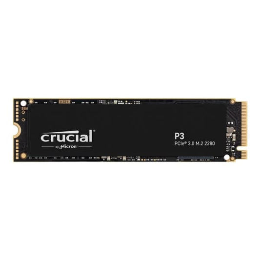 CRUCIAL P3 500GB M.2 NVME Gen 3 Internal Solid State Drive ( SSD )