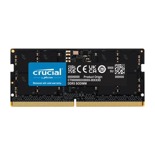 CRUCIAL 16GB ( 16GB x 1 ) 5200MHz DDR5 Laptop RAM